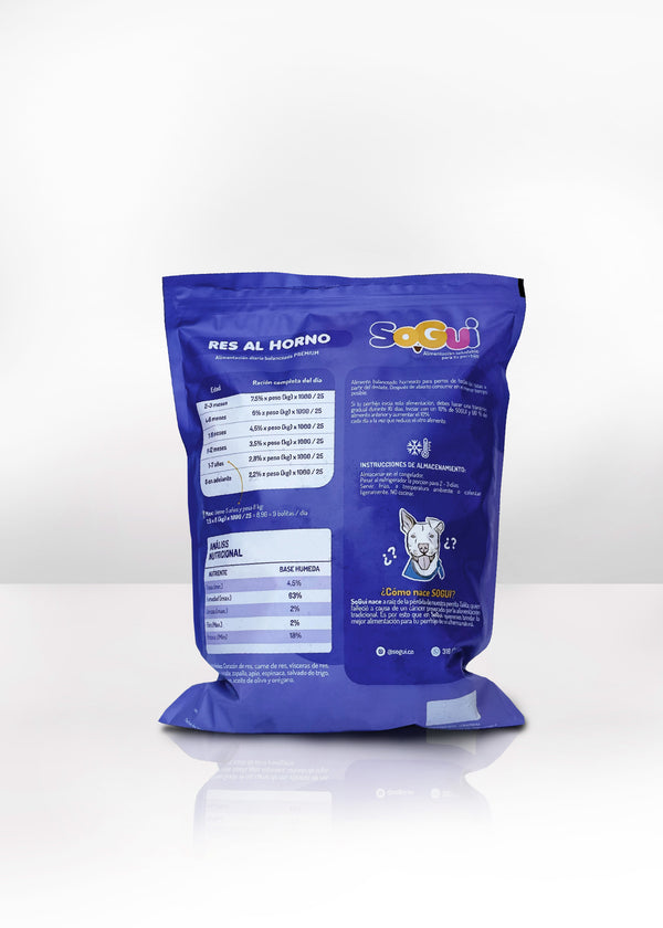 RES - HORNEADA. 1 KG (40 bolitas)