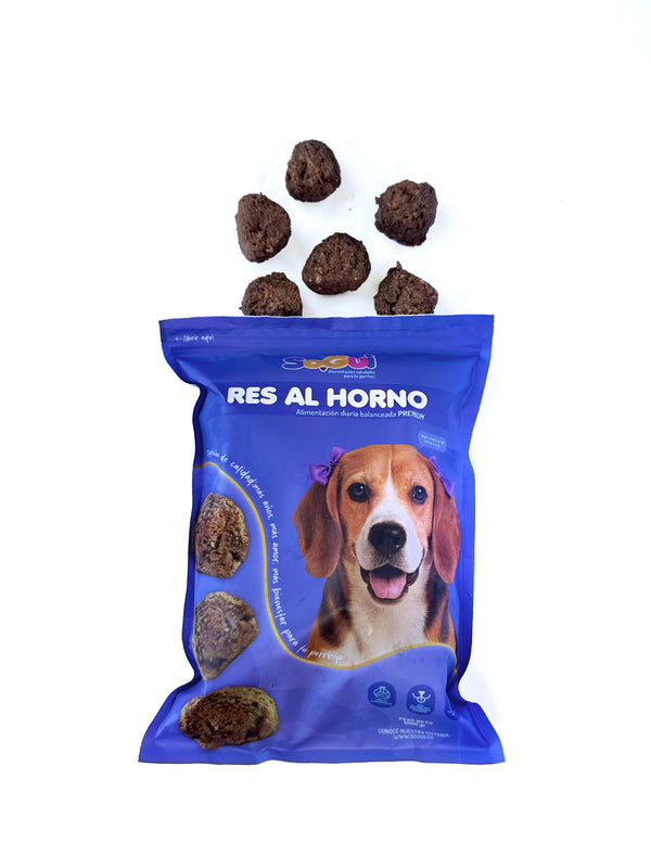 RES - HORNEADA. 1 KG (40 bolitas)